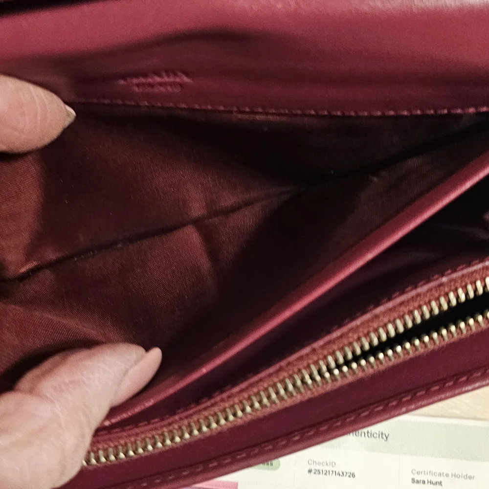 Prada Project Burgundy Quilted Wallet - Picture 8 of 12
